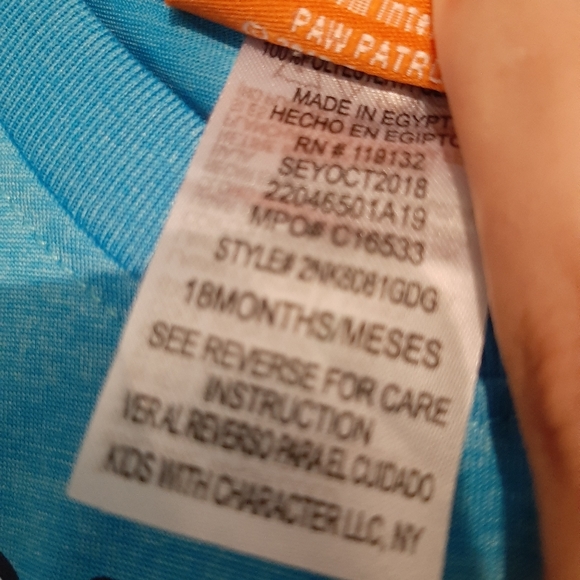 2 sets of little boys outfits NWT paw patrol shark - Picture 5 of 5